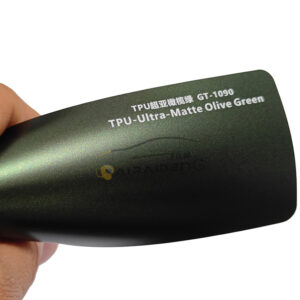 ColourXP TPU Self Healing Ultra Matte Ink Green Vinyl Wrap Film 7.5mil Thick Durable Auto Body Restyling Color-Changing Material