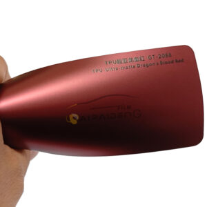 Wholesale TPU Matte Dragon Blood Red PPF Auto Body Wrapping Film Self Healing 7.5mil Thick 5 Year Warranty