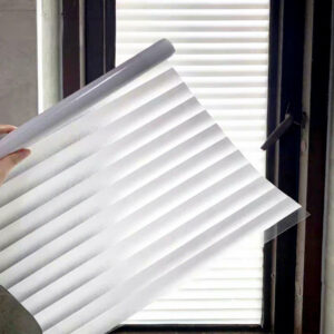 3D Color Changing Privacy PET Vinyl Waterproof Self Adhesive Wallpaper Decorative Stickers for Body Building Insulation Film